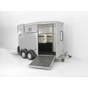 Ifor Williams Pferdeanhänger HB511|silber|Frontausstieg-Neu