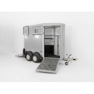 Ifor Williams Pferdeanhänger HB403|1,5er|silber-Neu