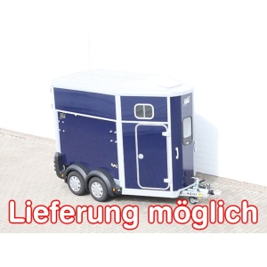 Ifor Williams Pferdeanhänger HB506|Sattelkammer|blau-Neu