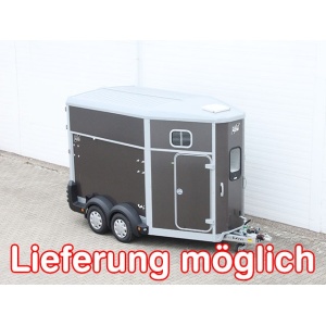 Ifor Williams Pferdeanhänger HB511|Sattelkammer|anthrazit-Neu