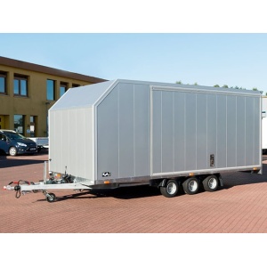 Vezeko Autotrailer Cargo Race Master 230x550cm H210cm 3,5t|E-Winde|silber-Neu