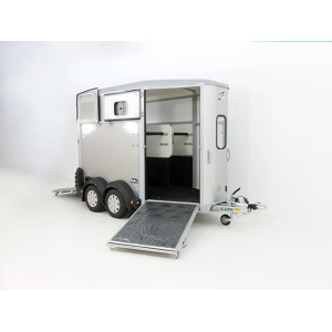Ifor Williams Pferdeanhänger HB506|Frontausstieg|Klappenkombi|silber-Neu