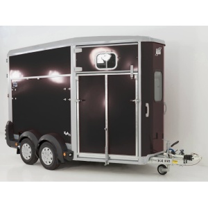 Ifor Williams Pferdeanhänger HB511|schwarz|Frontausstieg-Neu