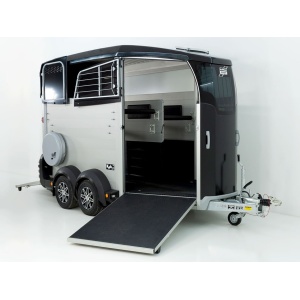 Ifor Williams Pferdeanhänger HBX 506|Frontausstieg|neues Modell|schwarz-Neu