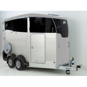 Ifor Williams Pferdeanhänger HBX 511|Sattelkammer|neues Modell|silber-Neu