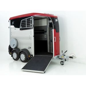Ifor Williams Pferdeanhänger HBX 403|Frontausstieg|neues Modell|rot-Neu