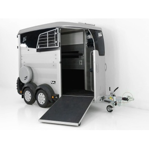 Ifor Williams Pferdeanhänger HBX 403|Frontausstieg|neues Modell|silber-Neu