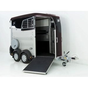 Ifor Williams Pferdeanhänger HBX 403|Frontausstieg|neues Modell|schwarz-Neu