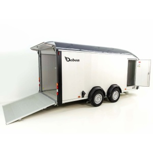 Debon Kofferanhänger Roadster Alu C900 202x495x200cm 3,5t grau-Neu