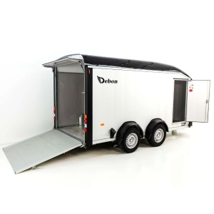 Debon Kofferanhänger Roadster Alu C900 202x495x200cm 3,5t schwarz-Neu