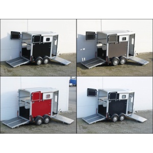 Ifor Williams Pferdeanhänger HB506|Frontausstieg|Klappenkombi-Neu