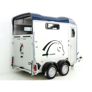 Cheval Liberte Pferdeanhänger Touring Country| Pullman-Fahrwerk| Frontausstieg| blau-Neu