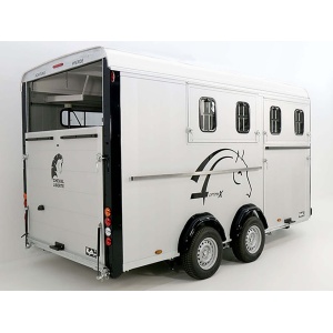 Cheval Liberte Pferdeanhänger Maxi 4|4 Pferde|Pullman-Fahrwerk|100km/h| weiß-Neu