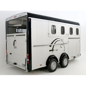 Cheval Liberte Pferdeanhänger Maxi 4| 4 Pferde| Pullman-Fahrwerk| 100km/h| schwarz-Neu