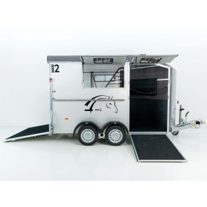 Cheval Liberte Pferdeanhänger MAXI 2|grau-Neu
