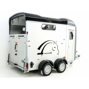 Cheval Liberte Pferdeanhänger Touring XL Country|Sattelkammer|Frontausstieg|schwarz-Neu
