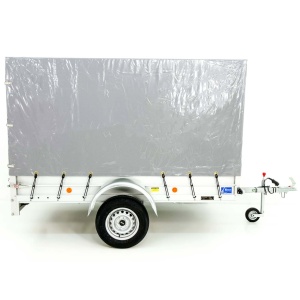 Koch Anhänger mit Plane 125x250cm 750kg|Typ U4|Hochplane 150 cm Hobby|Angebot-Neu