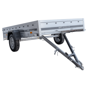 Einachsiger PKW-Anhänger 264×150 Unitrailer Garden Trailer 265 KIPP-Neu
