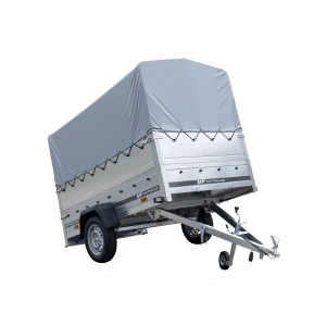 Führerschein B Anhänger Garden Trailer 230 KIPP mit Stützrad, zusätzlichen Bordwänden, Hochplane und Hochspriegel H800-Neu