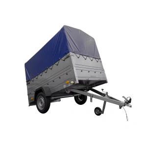 Führerschein B Anhänger Garden Trailer 230 KIPP mit Stützrad, zusätzlichen Bordwänden, Hochplane und Hochspriegel H800-Neu