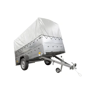 Kfz Anhänger mit Plane GARDEN TRAILER 264 KIPP [mit Stützrad, zusätzlichen Bordwänden, Hochplane und Hochspriegel]-Neu